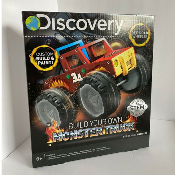 Discovery Toys Build Your Own Monster Truck Buildpaint Poshmark